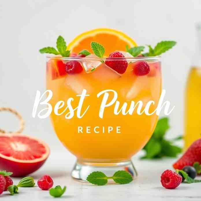 Best Punch Recipe